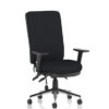 adjacent view of chiro task office chair on workplace design uk