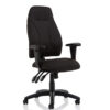 adjacent view of esme task office chair on workplace design uk