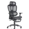 adjacent view of horizon mesh office chair on workplace design uk