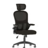 adjacent view of iris task office chair on workplace design uk
