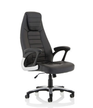 adjacent view of metropolis executive office chair on workplace design uk