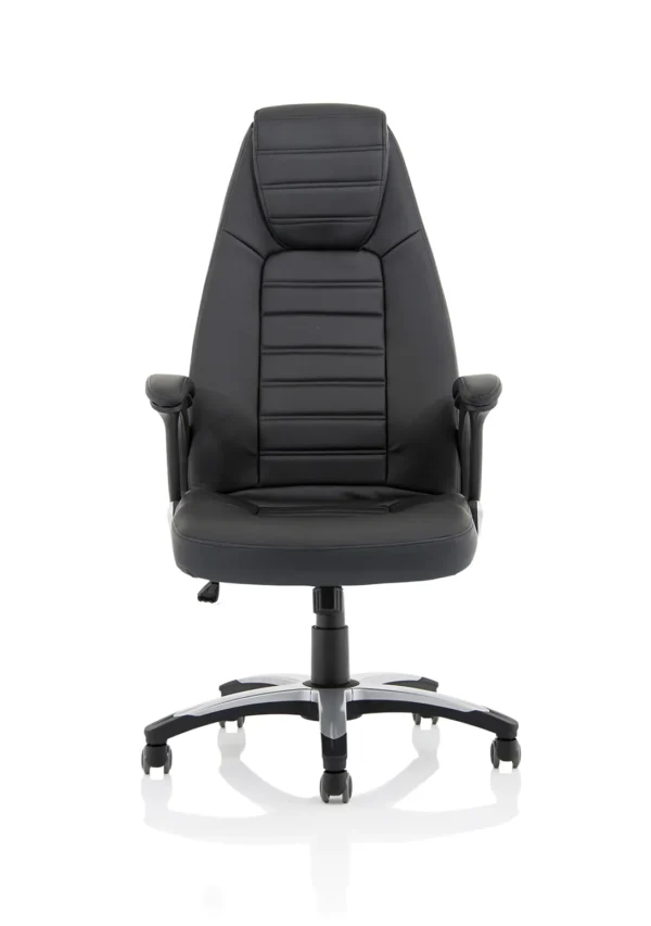 front view of metropolis office chair