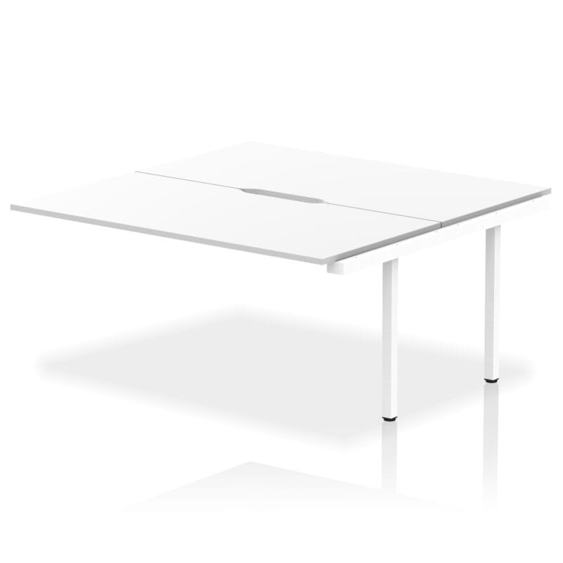 Evolve Plus B2B Bench Desk - 2 Person Extension Kit - Image 36