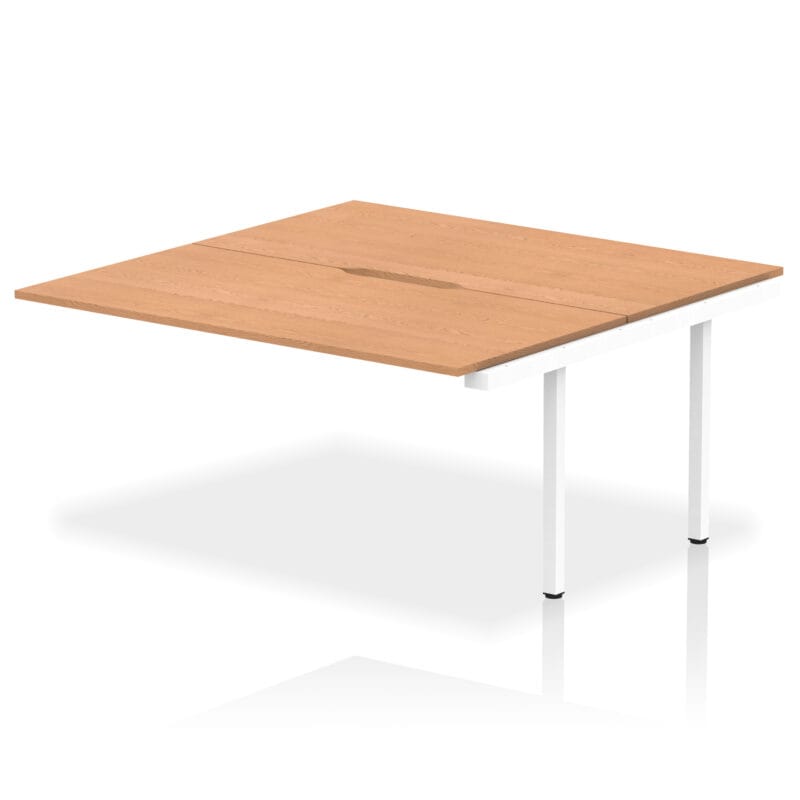 Evolve Plus B2B Bench Desk - 2 Person Extension Kit - Image 32