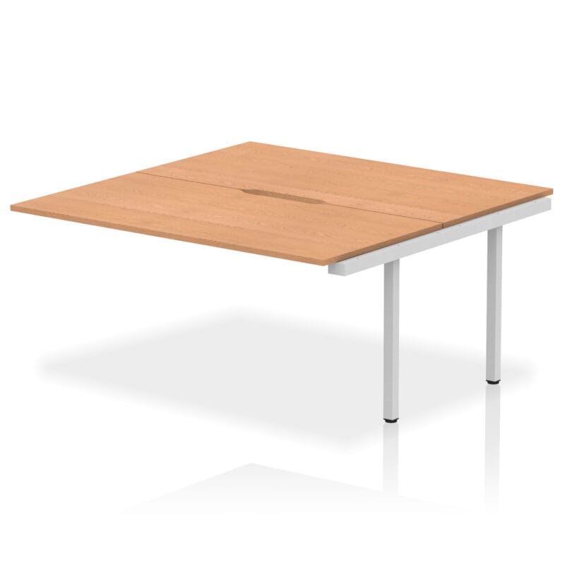 Evolve Plus B2B Bench Desk - 2 Person Extension Kit - Image 31