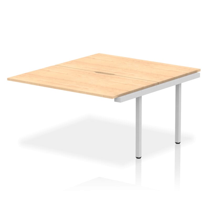 Evolve Plus B2B Bench Desk - 2 Person Extension Kit - Image 17