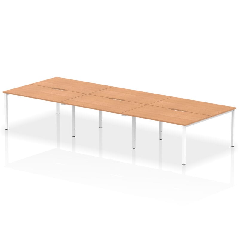 Evolve Plus B2B Bench Desk - 6 Person - Image 20