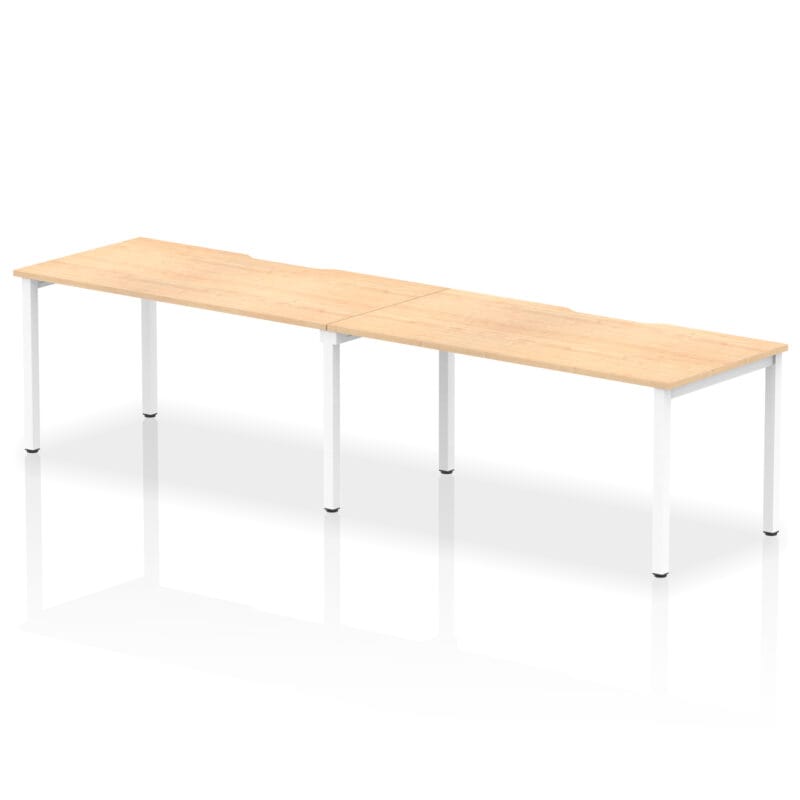 Evolve Plus Single Row Bench Desk - 2 Person - Image 30