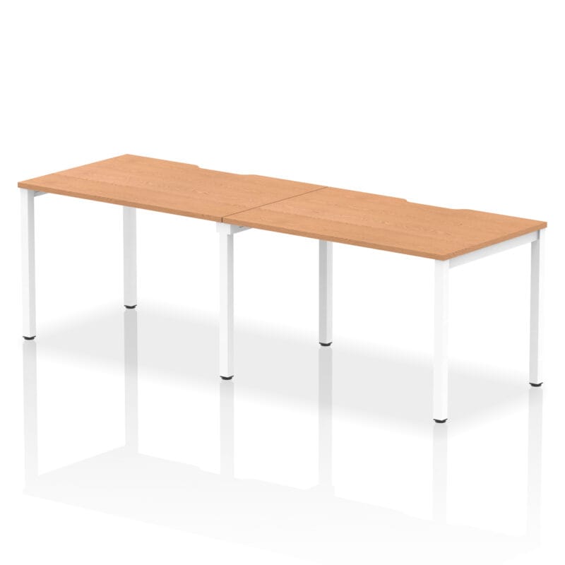 Evolve Plus Single Row Bench Desk - 2 Person - Image 8