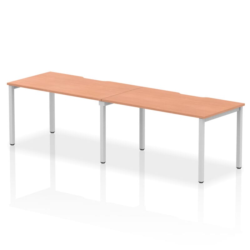 Evolve Plus Single Row Bench Desk - 2 Person - Image 13