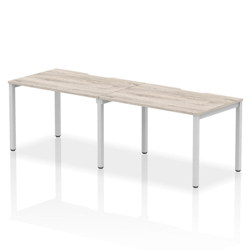 Evolve Plus Single Row Bench Desk - 2 Person - Image 3