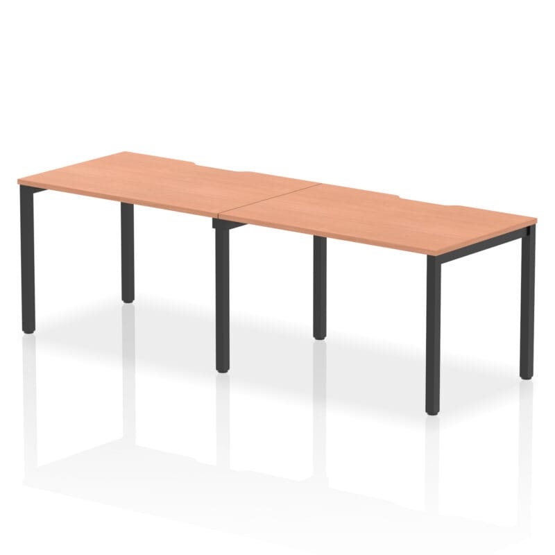 Evolve Plus Single Row Bench Desk - 2 Person - Image 37