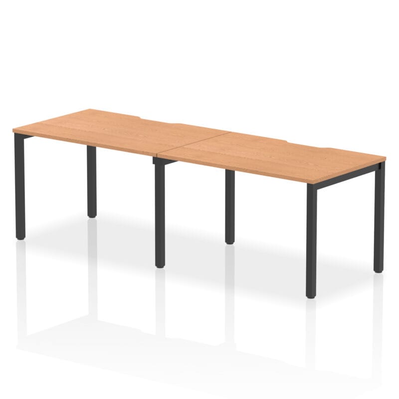 Evolve Plus Single Row Bench Desk - 2 Person - Image 40