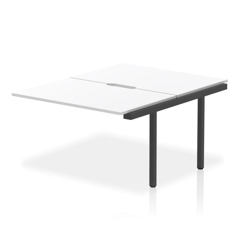 Evolve Plus B2B Bench Desk - 2 Person Extension Kit - Image 41
