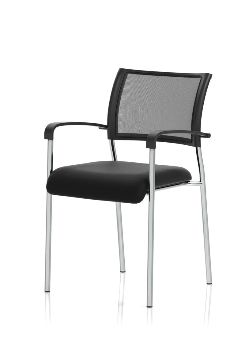 Brunswick Medium Back Stacking Visitor Office Chair - Image 11