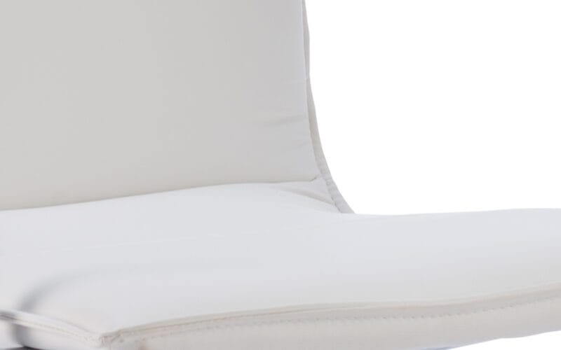 Echo Medium Back Leather Cantilever Visitor Chair with Arms - Image 21
