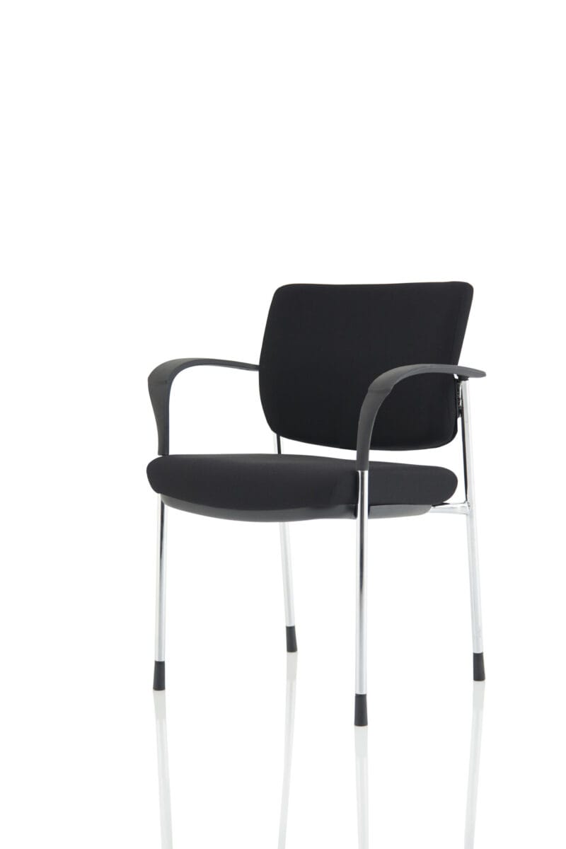 Brunswick Deluxe Medium Back Stacking Visitor Office Chair with Arms - Image 60
