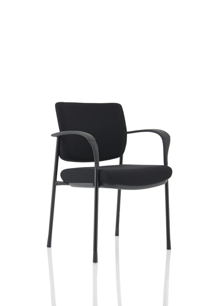 Brunswick Deluxe Medium Back Stacking Visitor Office Chair with Arms - Image 56
