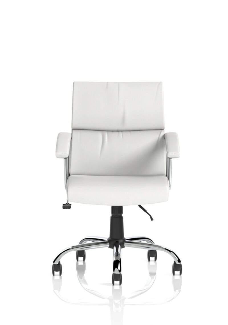 Desire Medium Back Leather Executive Office Chair with Arms - Image 2