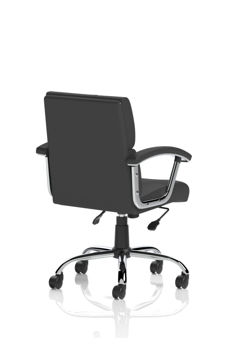 Desire Medium Back Leather Executive Office Chair with Arms - Image 15