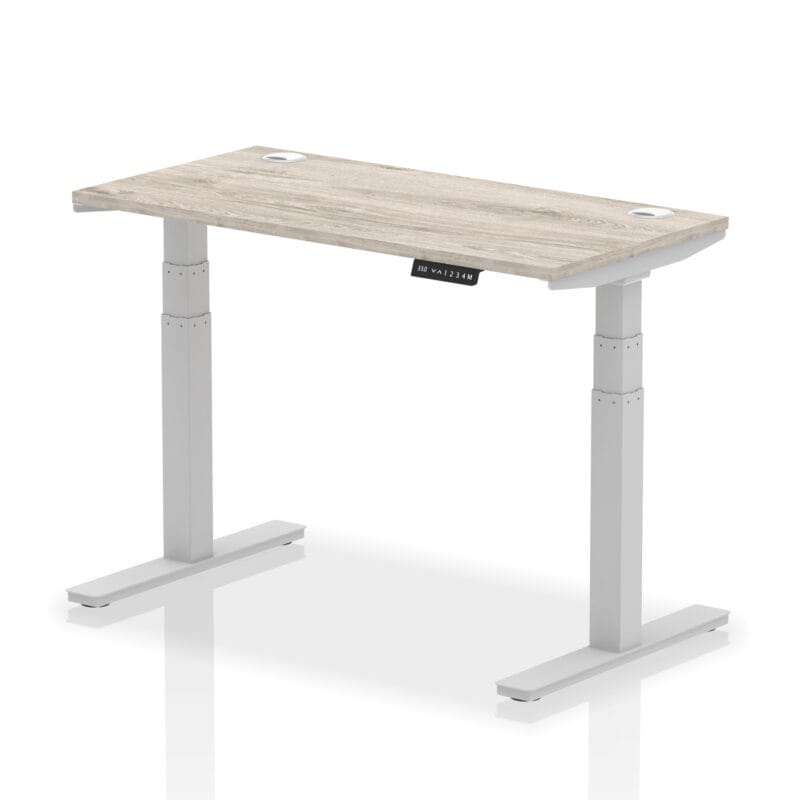 Air Height Adjustable Slimline Desk With Cable Ports - Image 9