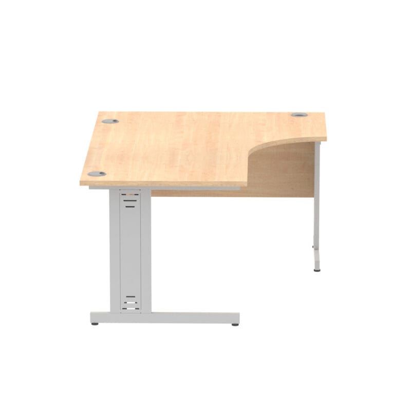 Impulse 1600mm Left Crescent Desk Cable Managed Leg - Image 23
