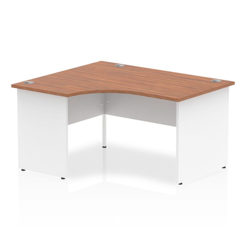 Impulse 1400mm Left Crescent Desk Panel End Leg - Image 10