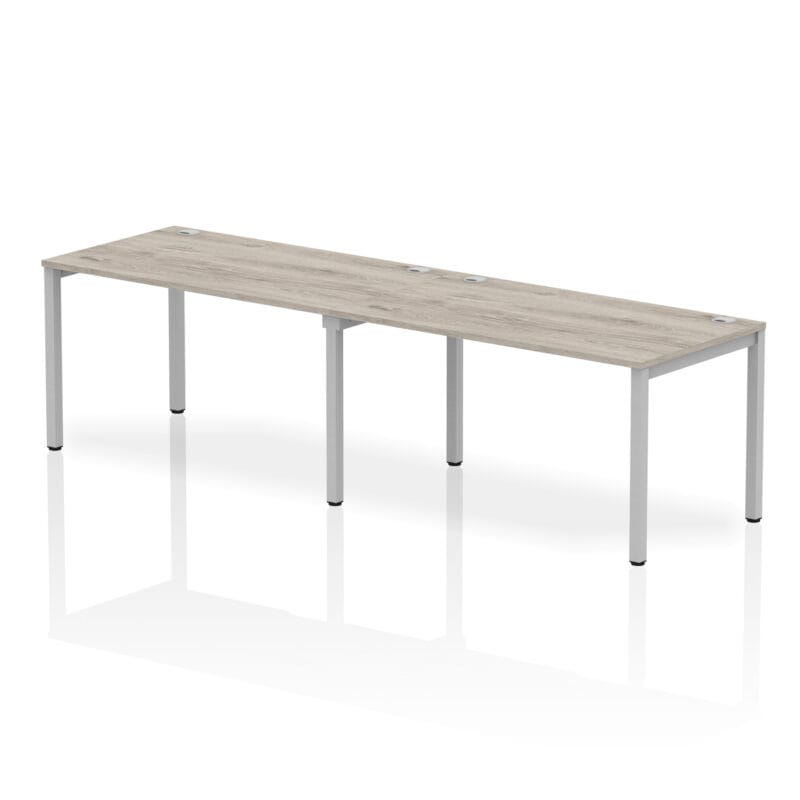 Impulse Single Row Bench Desk - 2 Person - Image 15