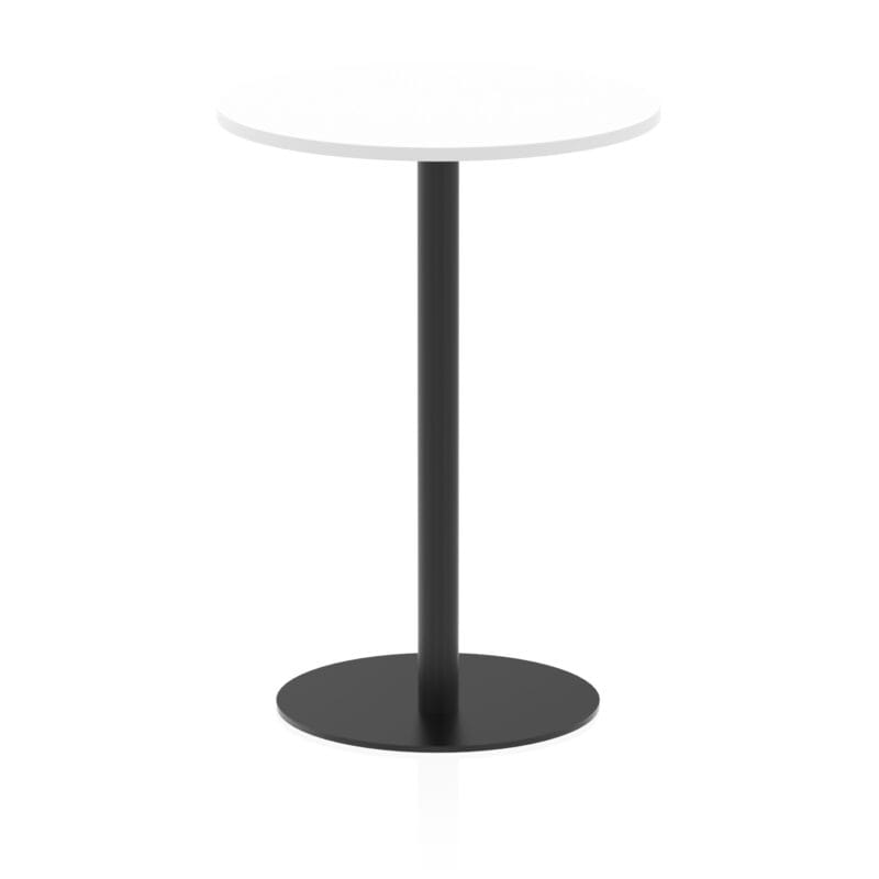 Italia Round Poseur Table Black Leg - Image 21