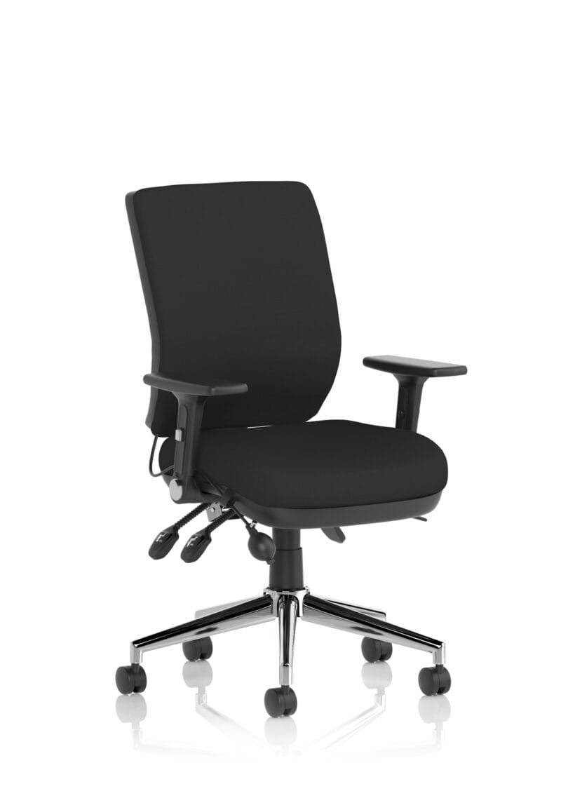 Chiro Medium Back Task Operator Office Chair - Image 17