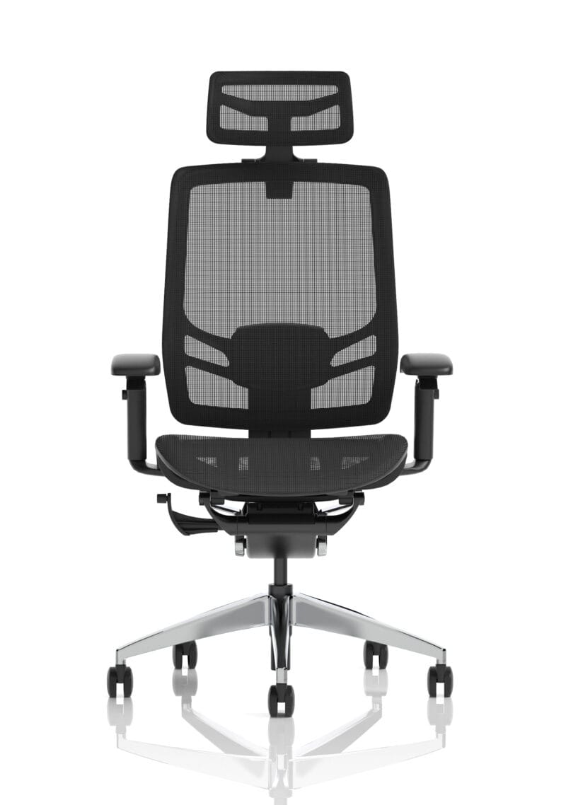 Ergo Click High Back Ergonomic Posture Office Chair with Arms - Image 2