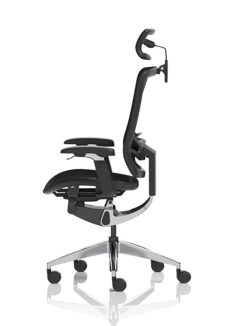 Ergo Click High Back Ergonomic Posture Office Chair with Arms - Image 4