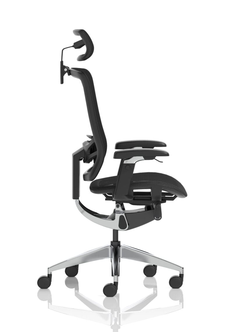 Ergo Click High Back Ergonomic Posture Office Chair with Arms - Image 8