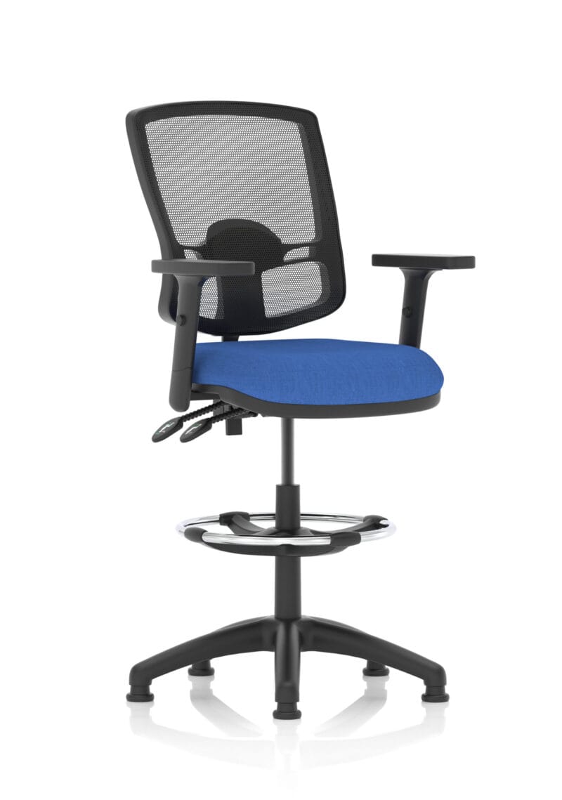 Eclipse Plus II Deluxe Mesh Back Task Operator Office Chair - Image 13