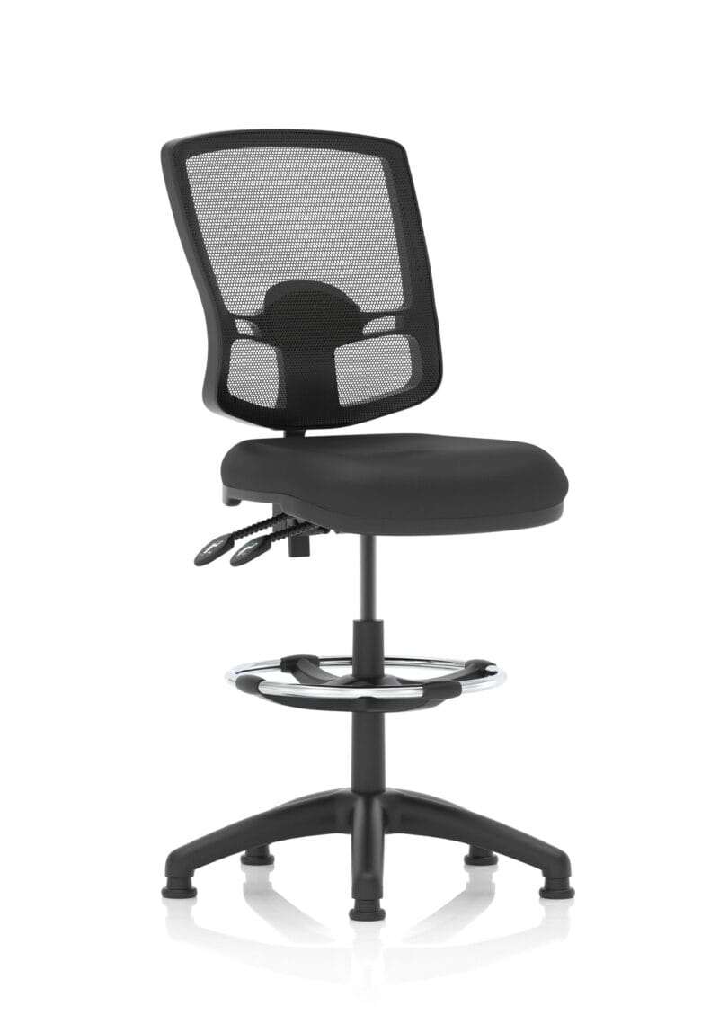 Eclipse Plus II Deluxe Mesh Back Task Operator Office Chair - Image 23