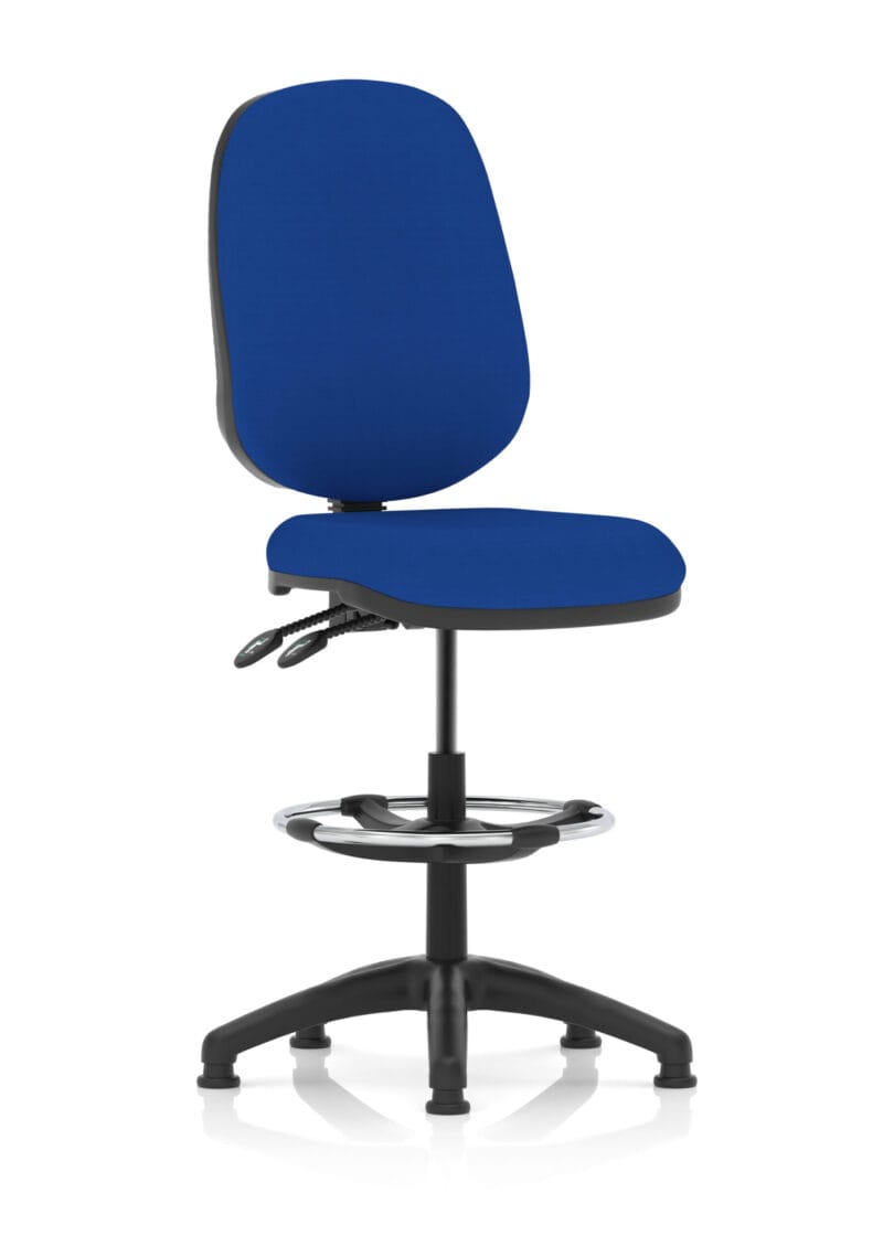 Eclipse Plus II Task Operator Office Chair with Hi Rise Draughtsman Kit - Image 19
