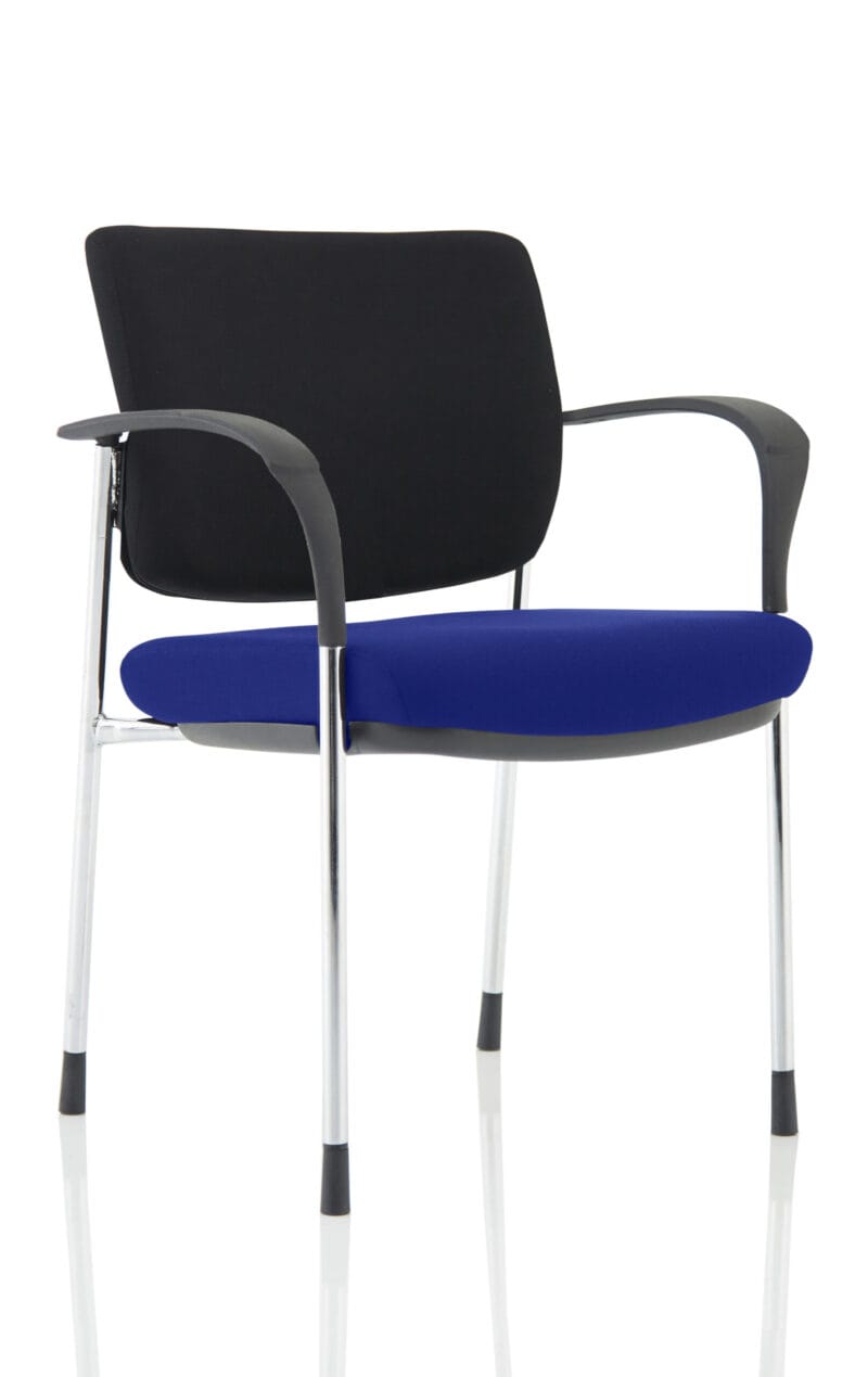 Brunswick Deluxe Medium Back Stacking Visitor Office Chair with Arms - Image 14