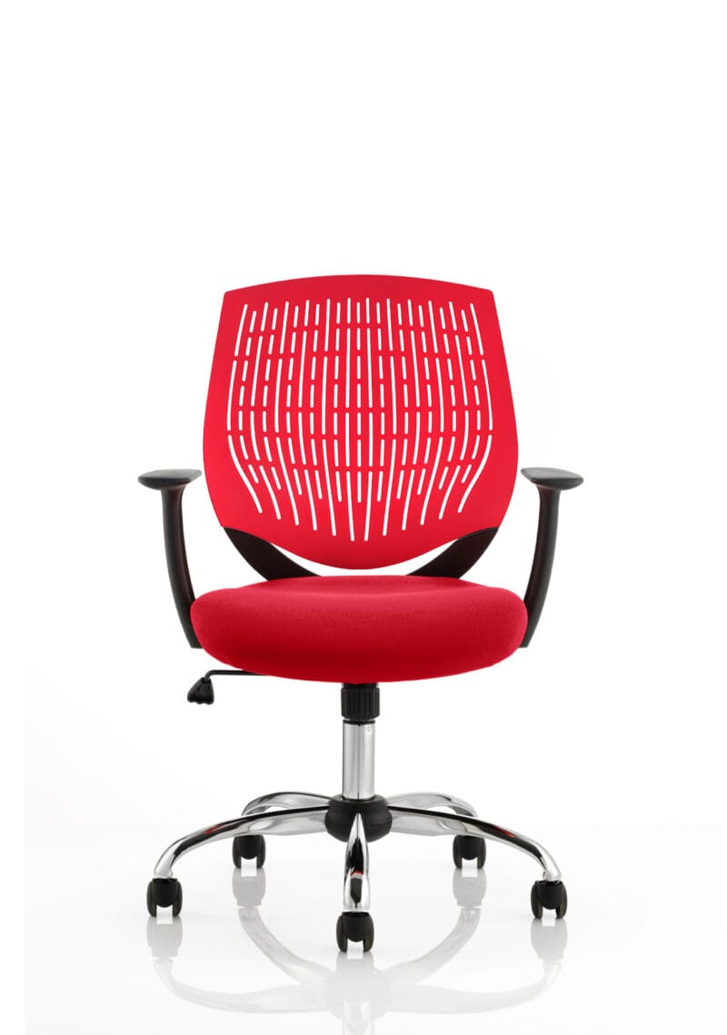 Dura Medium Back Task Operator Office Chair with Arms - Image 31