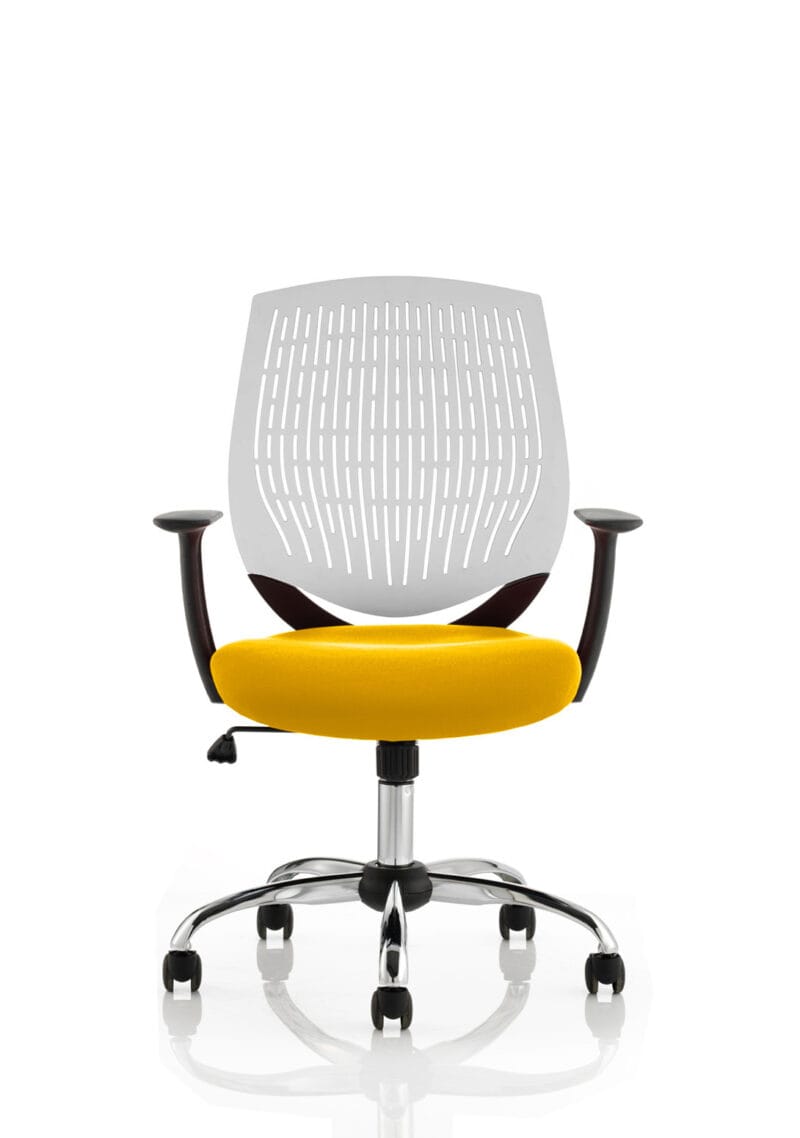 Dura Medium Back Task Operator Office Chair with Arms - Image 36