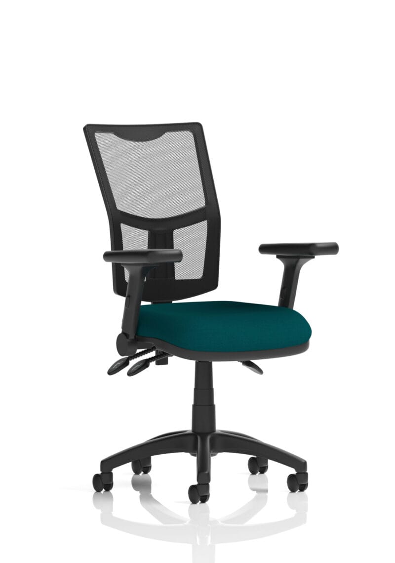 Eclipse Plus III Medium Mesh Back Task Operator Office Chair - Image 43