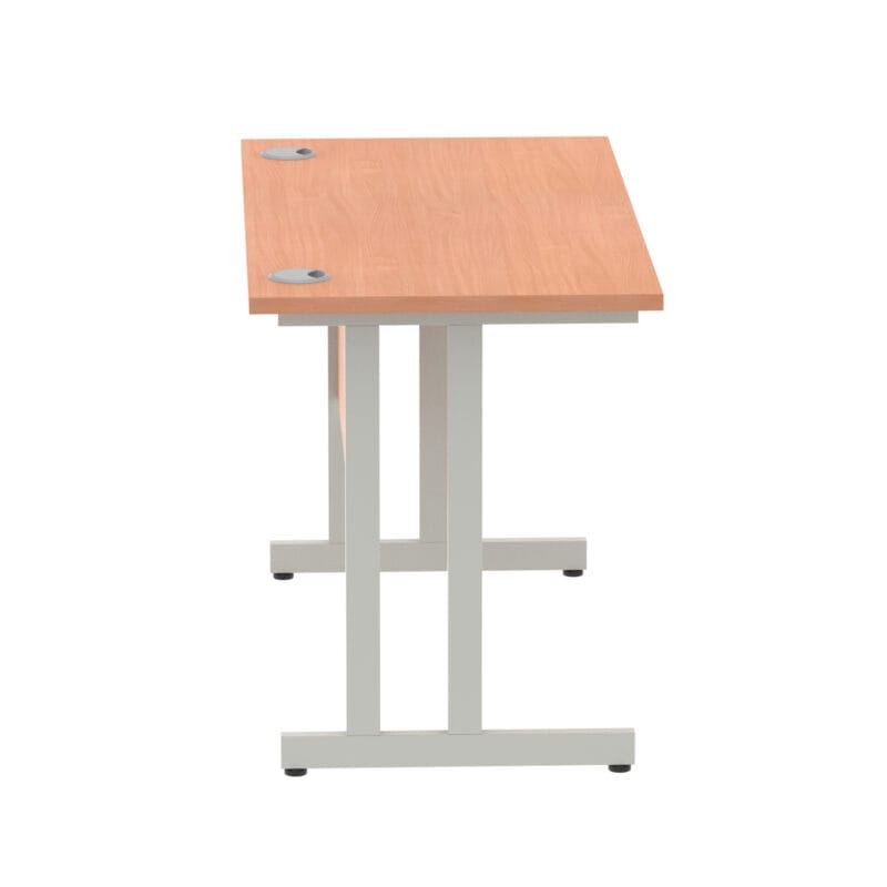 Impulse 1200mm Slimline Desk Cantilever Leg - Image 4