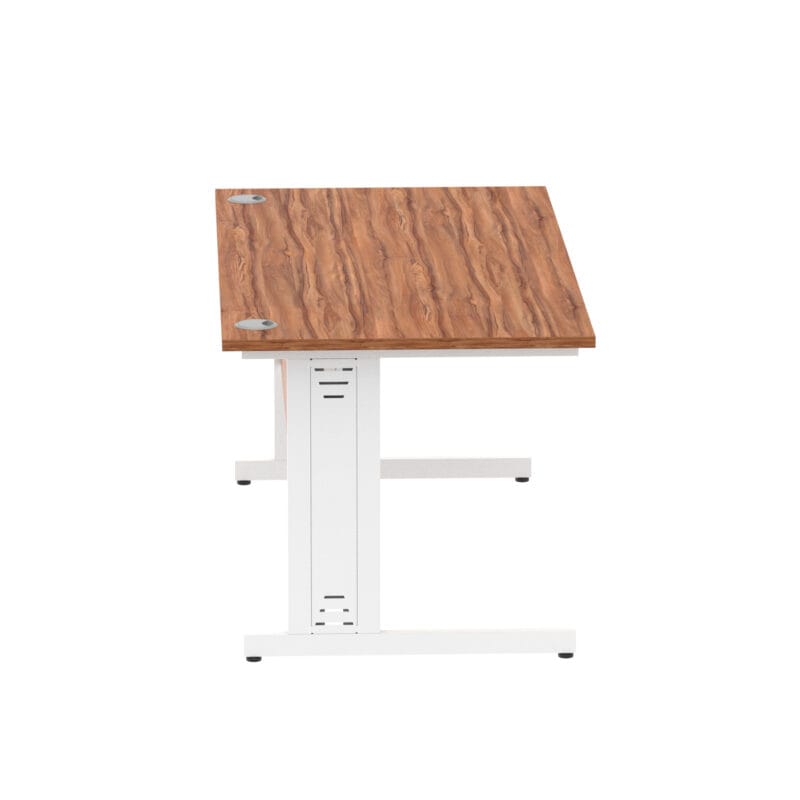 Impulse 1600mm Straight Desk Cable Managed Leg - Image 76
