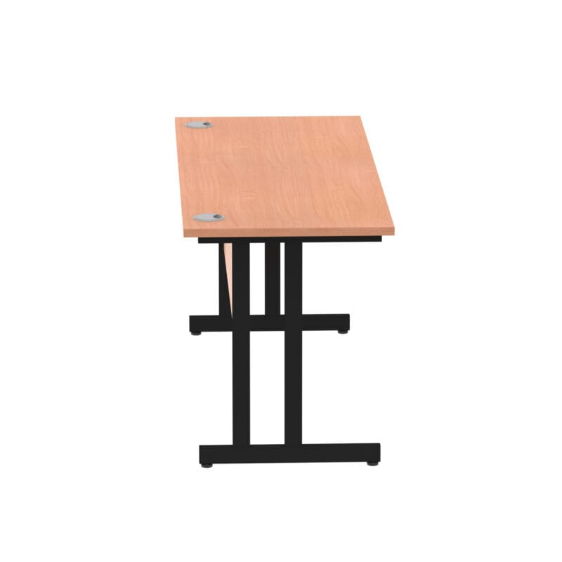 Impulse 1600mm Slimline Desk Cantilever Leg - Image 100