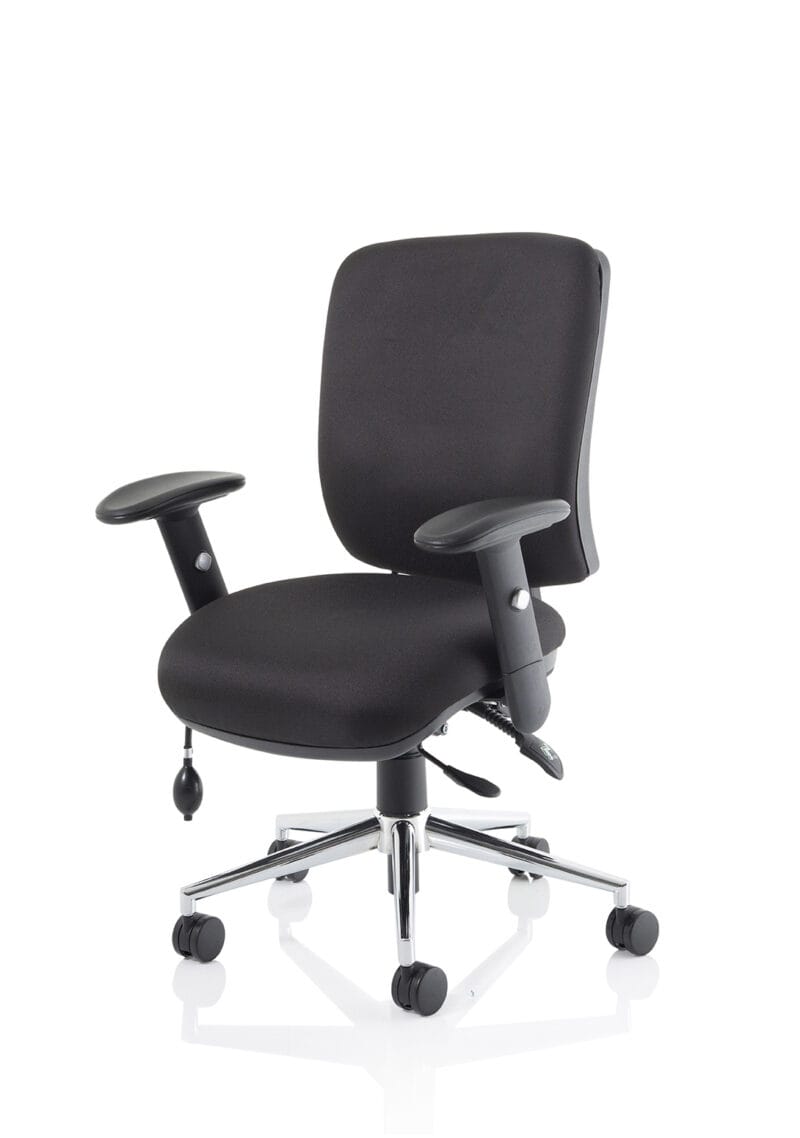 Chiro Medium Back Task Operator Office Chair - Image 11
