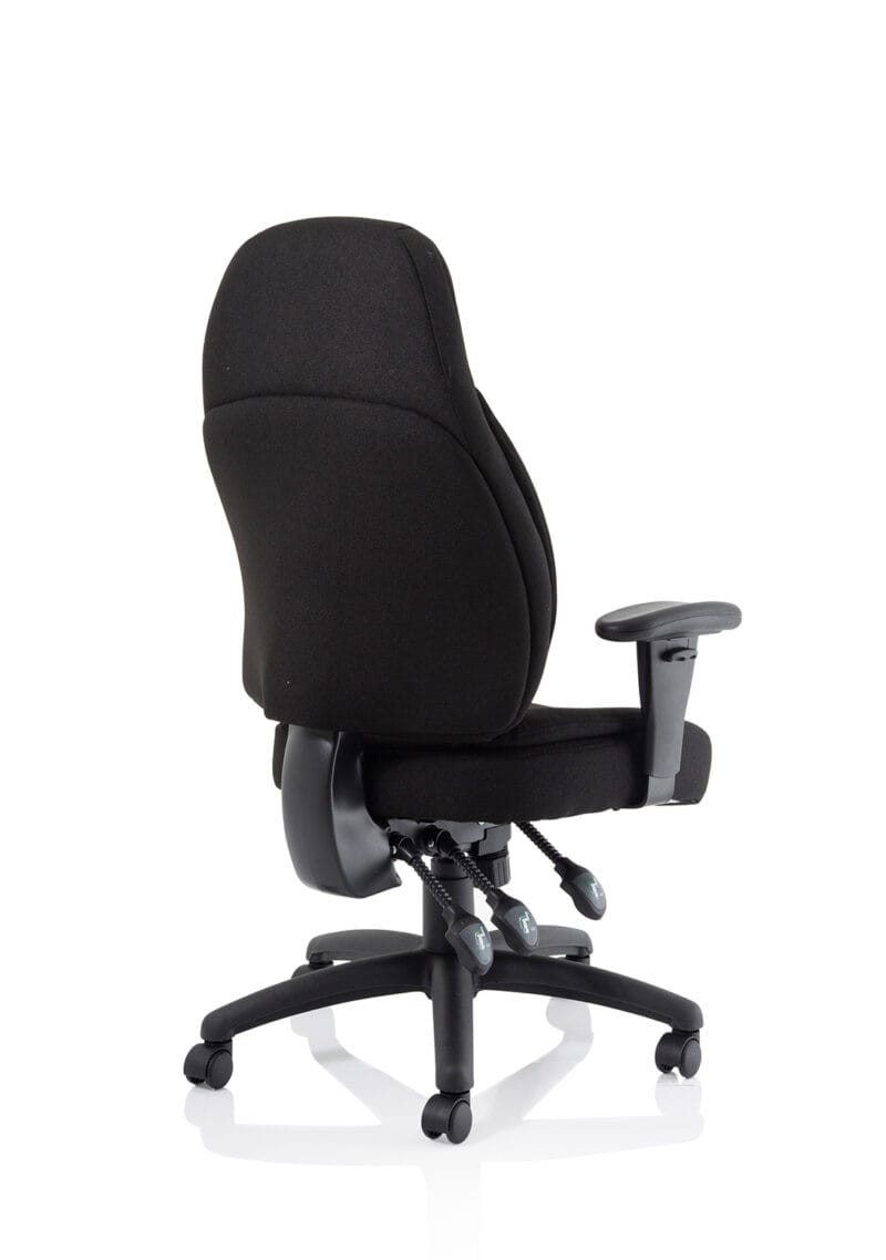 Galaxy Medium Back Task Operator Office Chair with Adjustable Arms - Image 7