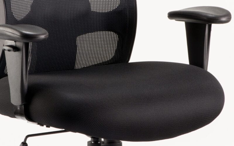 Portland HD High Back Heavy Duty Task Operator Office Chair with Arms - Image 4