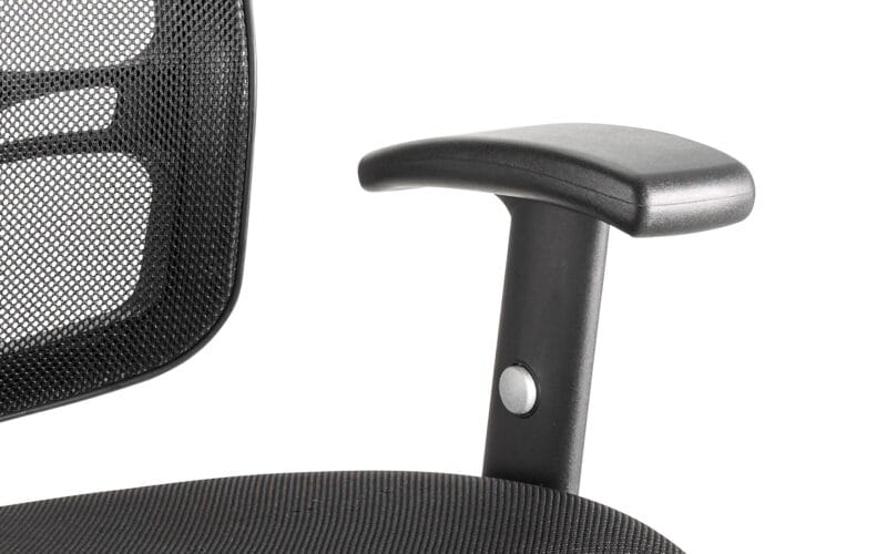 Portland III High Mesh Back Task Operator Office Chair with Arms - Image 6