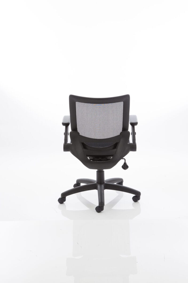 Fuller Medium Mesh Back Task Operator Office Chair with Folding Arms - Image 3