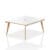 White/Natural Wood