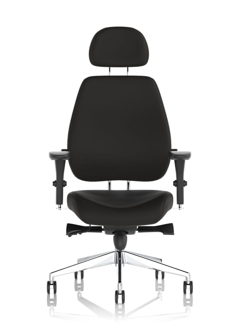 Chiro Plus Ultimate High Back Ergonomic Posture Chair with Arms and Headrest - Image 10